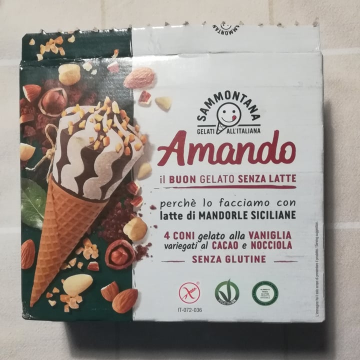 photo of Sammontana Coni gelato alla vaniglia variegati al cacao e nocciole shared by @e1e on  07 Jul 2022 - review