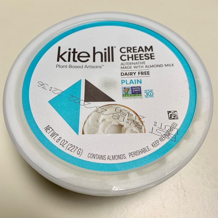 review photo of Kite Hill Cream Cheese Alternative Plain shared by @anthrowolfe on 30 Jul 2022 - review