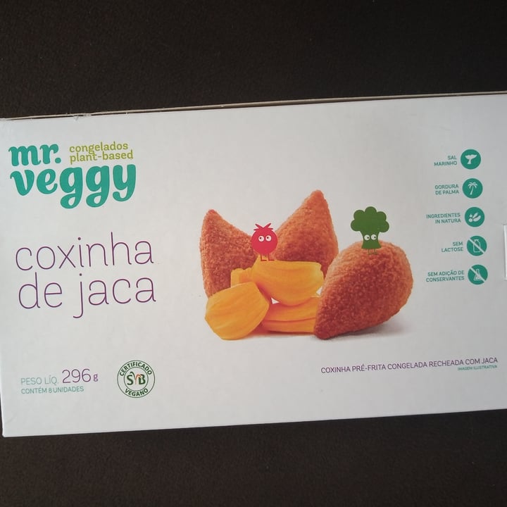 photo of mr. veggy Coxinha de jaca shared by @valessa on  27 Dec 2021 - review