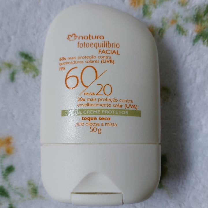 photo of Natura Fotoequilíbrio Facial 60/20 Toque Seco  shared by @jasmim on  27 May 2022 - review