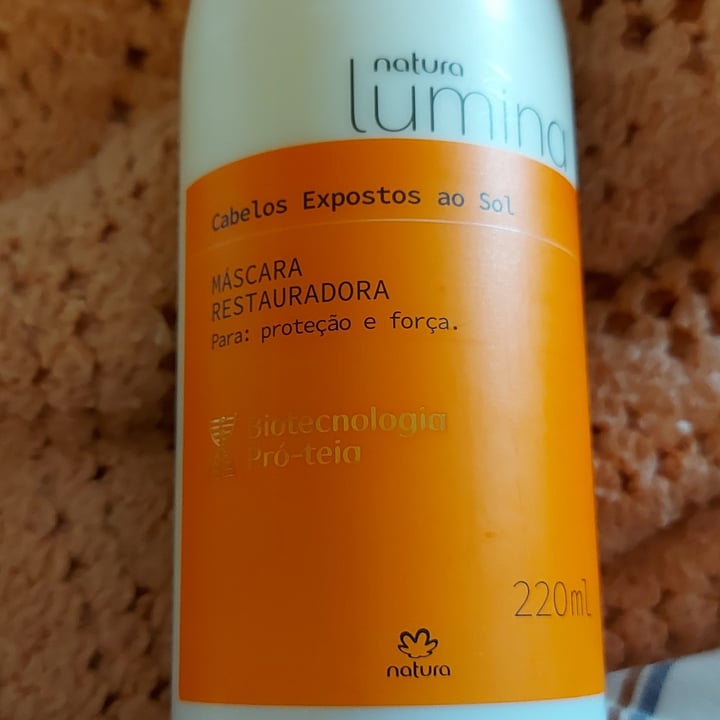 review photo of Natura Lumina Máscara Restauradora expostos ao sol shared by @lucoruja on 03 May 2022 - review
