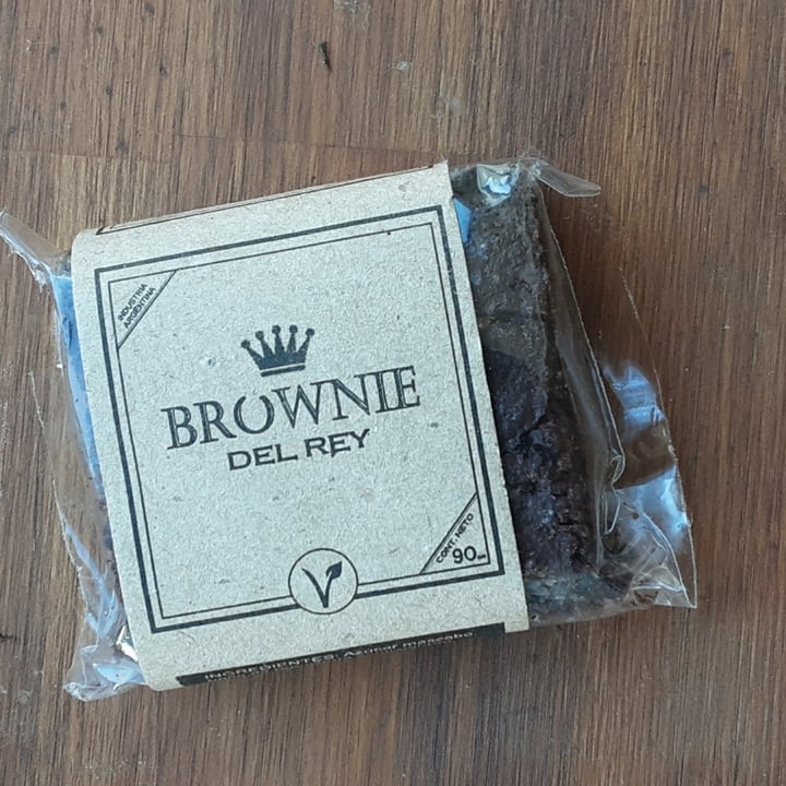 photo of Brownie del Rey Brownie Clásico shared by @veganrules on  18 Dec 2020 - review