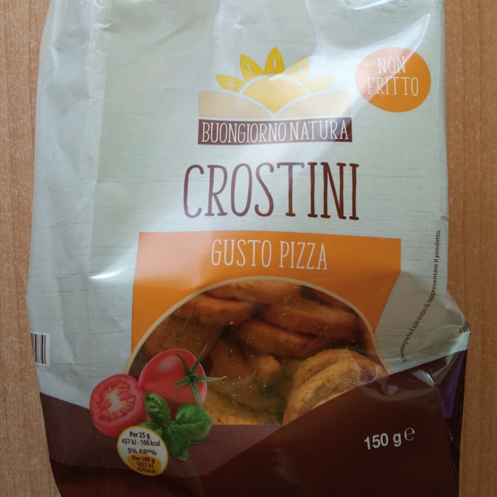 photo of Buongiorno natura Crostini gusto pizza shared by @fledfay on  28 Apr 2022 - review