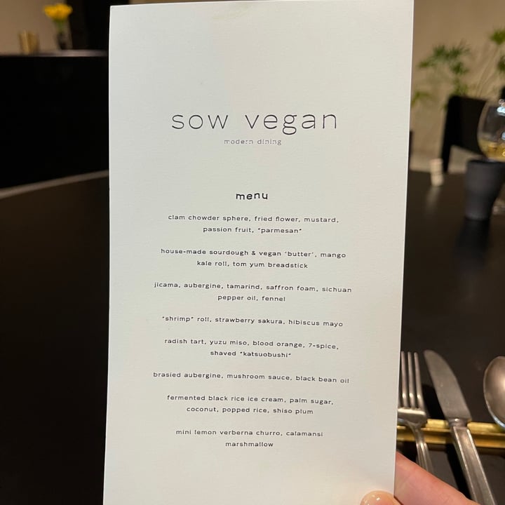 review photo of Sow Vegan Braised Aubergine, Mushroom Sauce, Black Bean Oil shared by @karenkng on 08 May 2021 - review