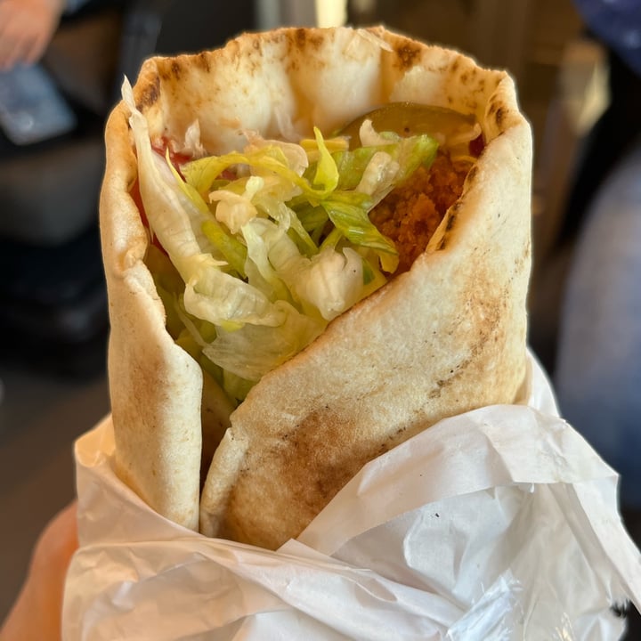 photo of Clemens Falafel Lund falafel Wrap shared by @giuliawally on  08 Jun 2022 - review