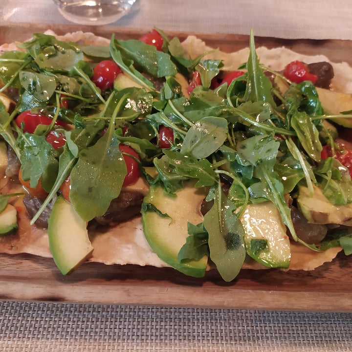 review photo of Restaurante Pasapán Coca de berenjena y papas arrugas shared by @merx on 20 Jul 2021 - review