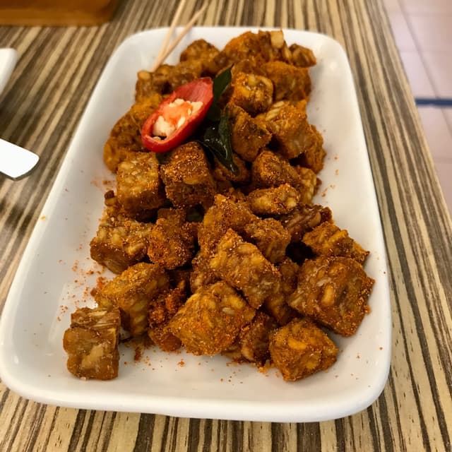 Photo of the dish “Tempeh Cube With Curry Powder”
