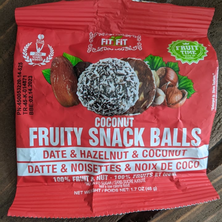photo of That’s it FitFit Coconut Fruity Snack Balls shared by @chickpea80 on  05 Sep 2022 - review