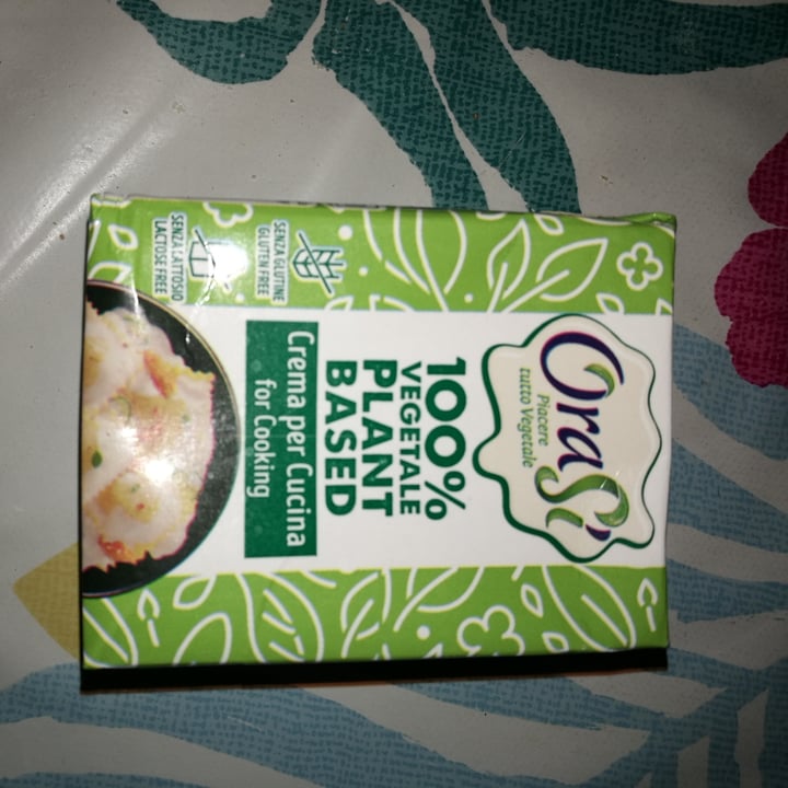 photo of OraSí 100% plant based Crema per cucinare shared by @nico62 on  01 Apr 2022 - review