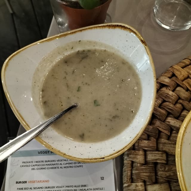 Photo of the dish “crema di topinambur”