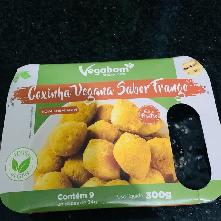review photo of Vegabom coxinha vegana sabor frango shared by @moisesjr on 14 May 2022 - review