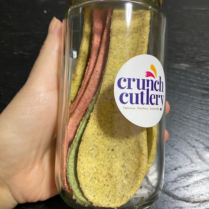 photo of Crunchy cutlery Edible Spoon ( Caramel  Oats) shared by @piggy-egg on  13 Oct 2021 - review