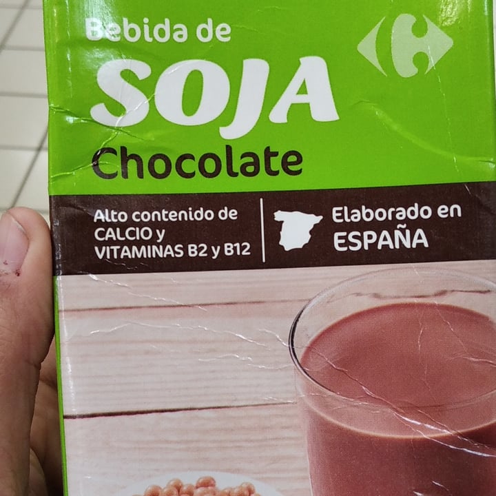 photo of Carrefour Bebida de soja chocolate shared by @martate on  16 Mar 2021 - review