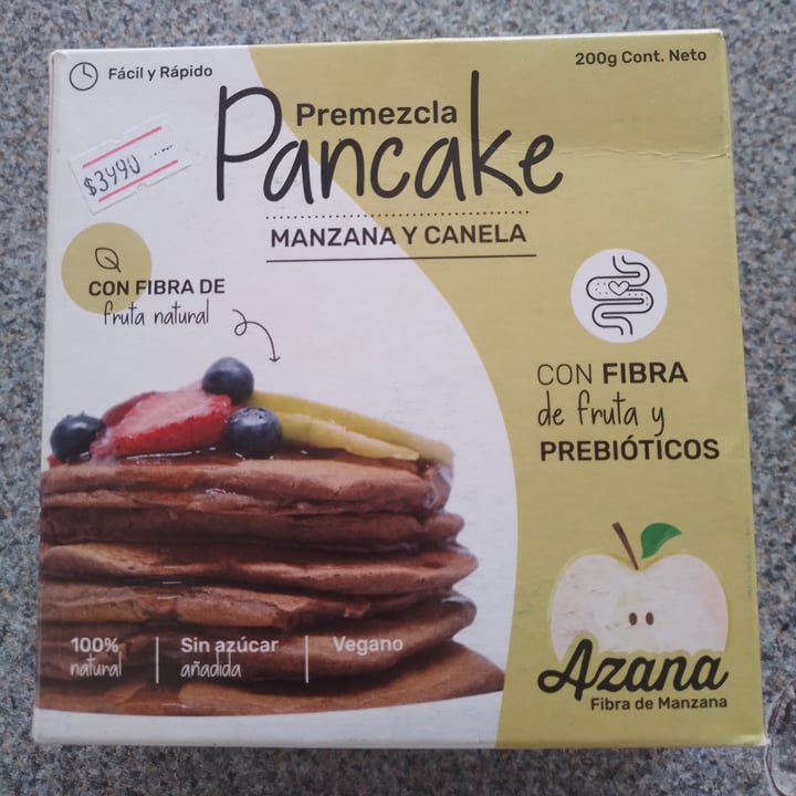 photo of azana Premezcla pancake, manzana y canela shared by @franciwi on  05 Oct 2022 - review