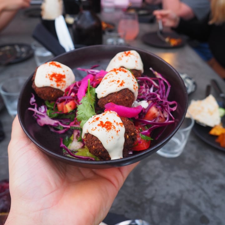 review photo of The Hummus Club Falafel Salad shared by @kyleharbour on 15 May 2020 - review