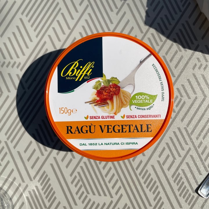 photo of Biffi Ragù vegetale shared by @margheritac02 on  09 Sep 2022 - review