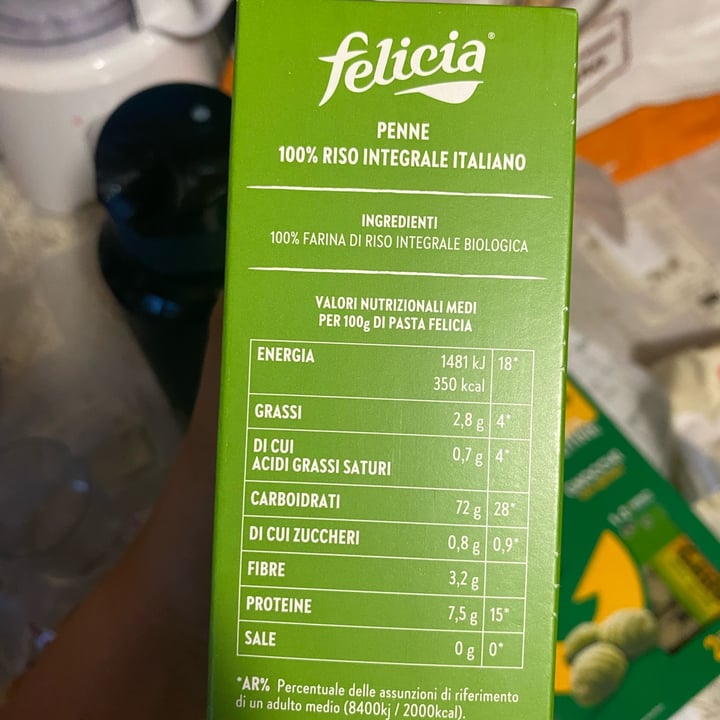 review photo of Felicia Penne riso integrale shared by @vanessameglioli on 18 Sep 2022 - review