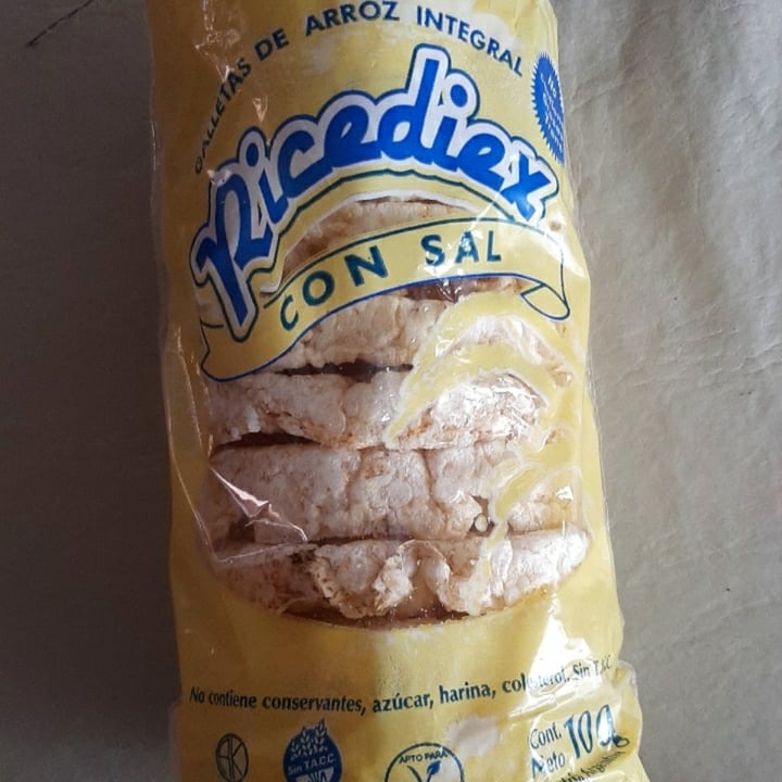 photo of Ricediex Galletas de arroz con sal shared by @eileem on  14 Jan 2021 - review