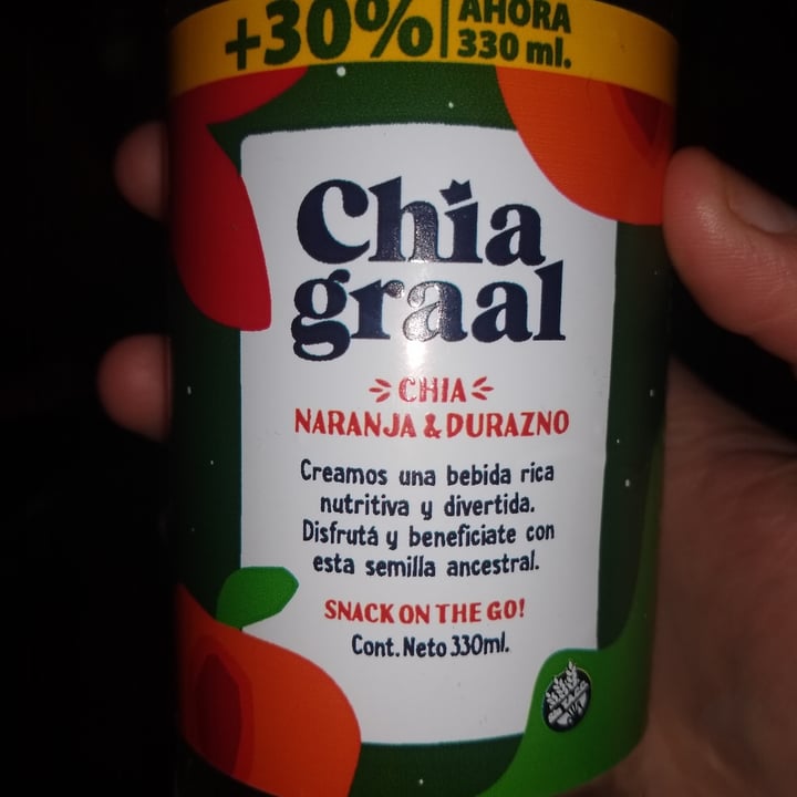 review photo of Chia Graal Chia naranja y durazno shared by @gianalba on 11 Sep 2021 - review