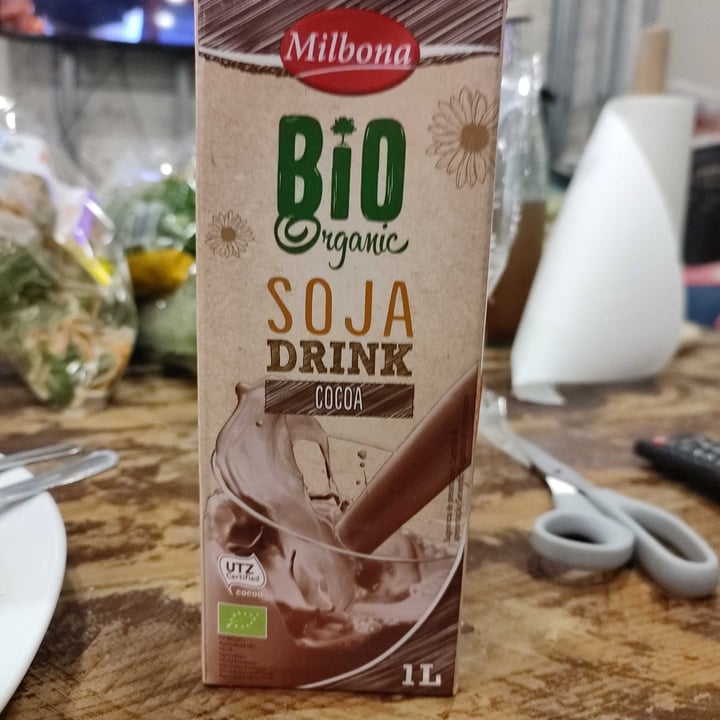 photo of Milbona Bebida bio de soja cacao shared by @mickshunter on  19 Feb 2022 - review