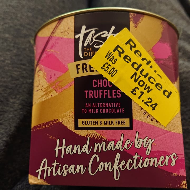 photo of Sainsburys Vegan Truffles Sainsburys Free From Truffles shared by @dr91riley on  19 Nov 2021 - review