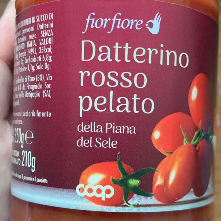 photo of Coop Datterino rosso pelato shared by @susoo on  22 Apr 2022 - review