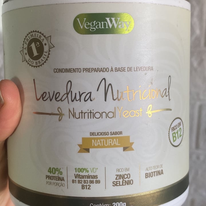 photo of VeganWay Nutritional yeast levedura nutricional shared by @maryanamatinez on  21 Nov 2021 - review