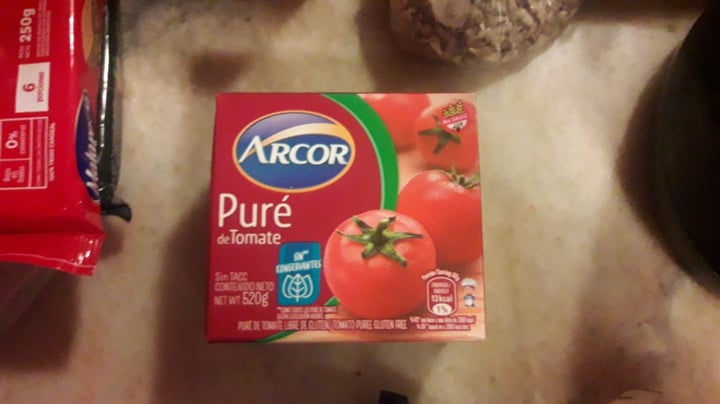 photo of Arcor Pure de tomate shared by @batimaez on  21 Jan 2020 - review