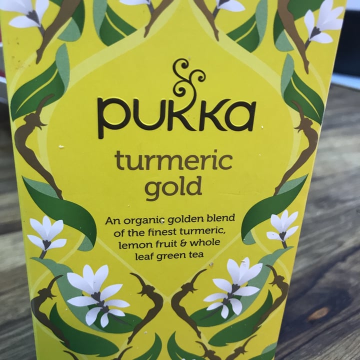 photo of Pukka Herbs Turmeric Gold shared by @forevervegan on  21 May 2020 - review