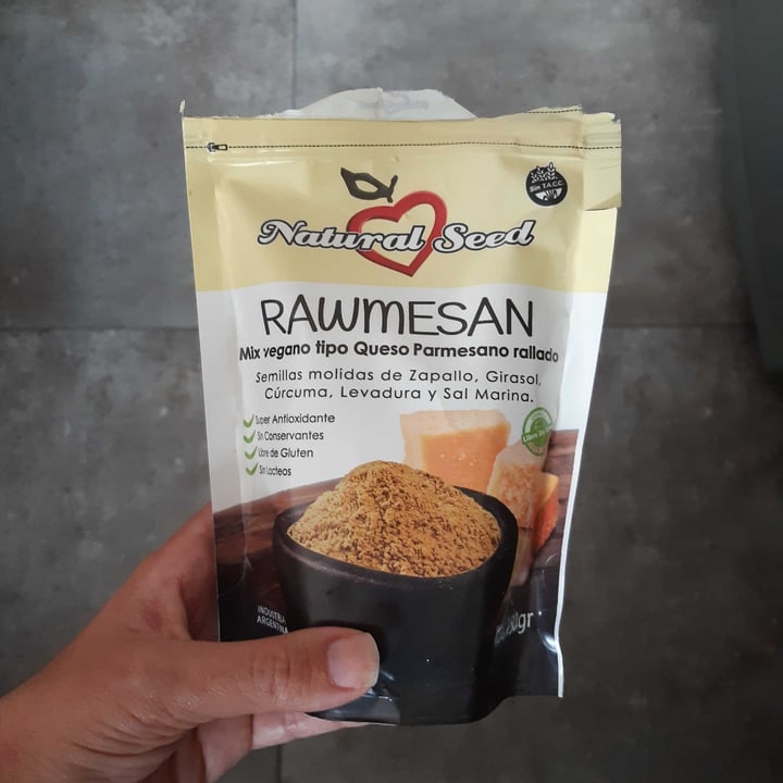 photo of Natural Seed Rawmesan shared by @tiznavarro on  10 Oct 2021 - review