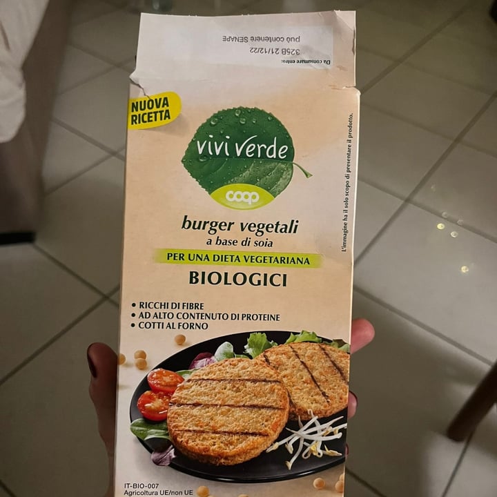 photo of Viviverde bio Burger vegetali a base di soia shared by @mati13 on  26 Nov 2022 - review
