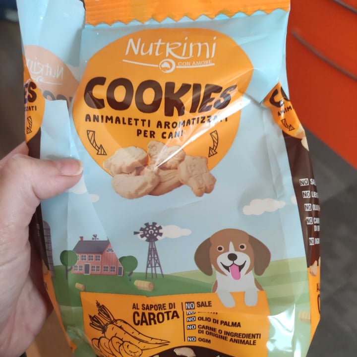 photo of Nutrimi Cookies Carota shared by @lisaveg81 on  20 Apr 2022 - review