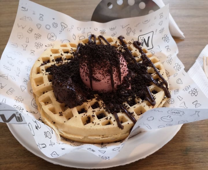 photo of Nicecream Chile Nicecream y waffle vegano shared by @paulinaarcosroje on  03 Feb 2020 - review