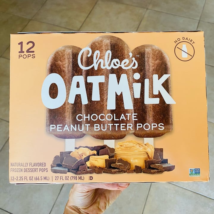 photo of Chloe’s Pops  Chocolate Peanut Butter Pops shared by @beckyyy on  01 Jul 2022 - review