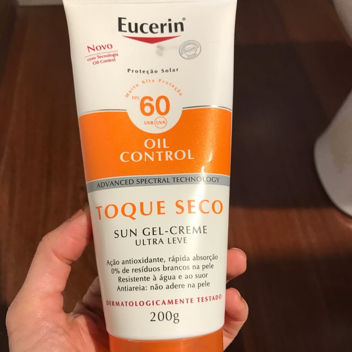 photo of Eucerin bloqueador solar shared by @claudiacoratto on  25 Jun 2022 - review