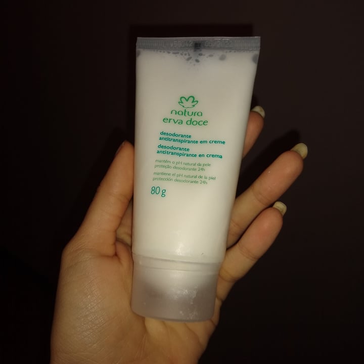 photo of Natura Desodorante antitranspirante en crema Invisible  shared by @aniagesta on  28 Oct 2020 - review