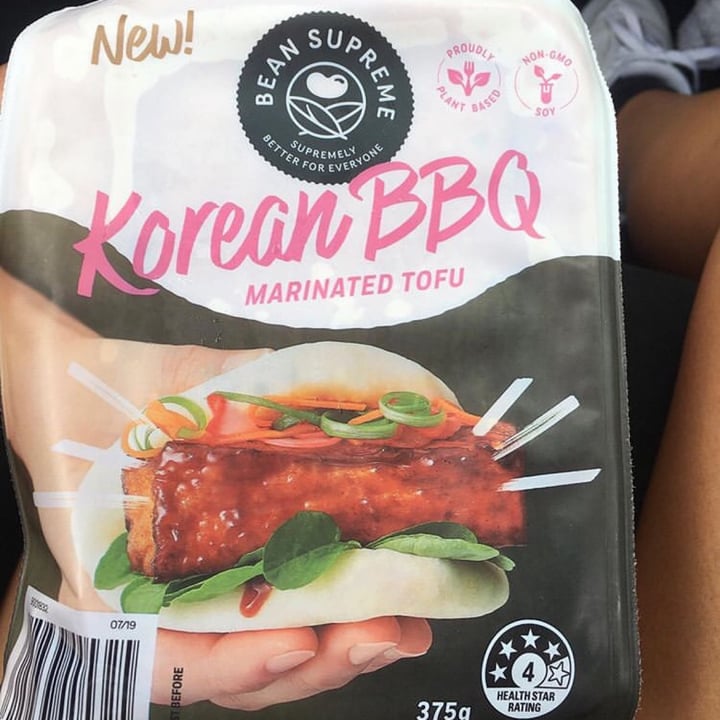 photo of Bean Supreme Korean BBQ Marinated tofu shared by @carmenlim on  06 May 2020 - review