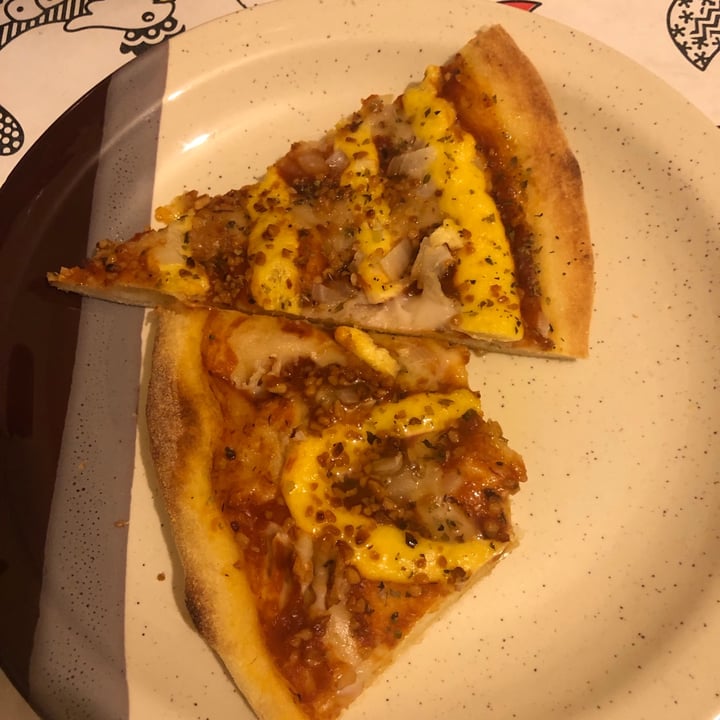 photo of Pizza Power Vegan 2 Queijos ao Alho shared by @marinagiron on  25 Jul 2021 - review