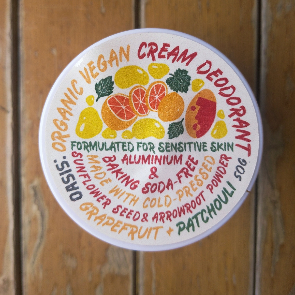 OASIS Organic Vegan Cream Deodorant Reviews abillion