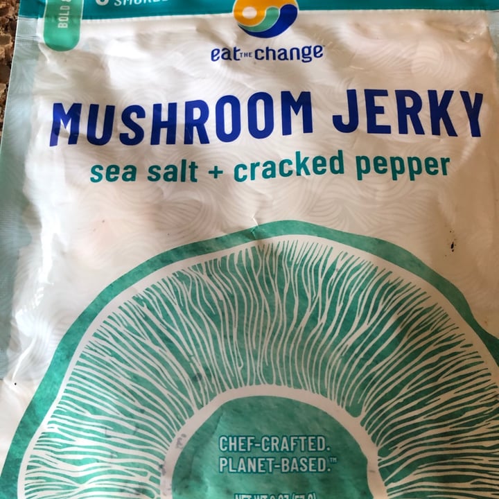 photo of Eat the Change Mushroom Jerky sea salt + cracked pepper shared by @bfly053 on  01 Jun 2021 - review