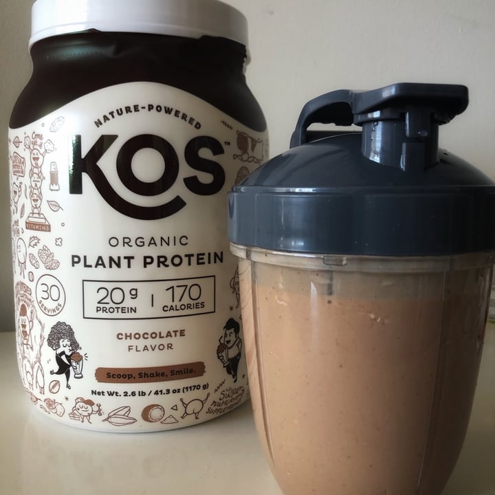 photo of Kos Chocolate Flavor shared by @brazilianvegan on  14 Nov 2020 - review