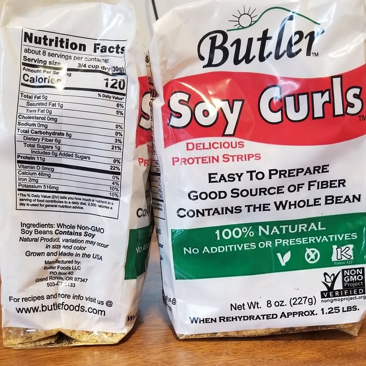 photo of Butler Soy Curls shared by @jonedoe007 on  17 May 2020 - review