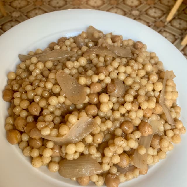 Photo du plat “Moghrabieh”