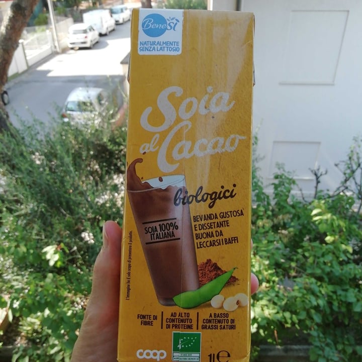 photo of Bene.Si coop bevanda di soia al cacao shared by @rominella on  24 Jul 2022 - review