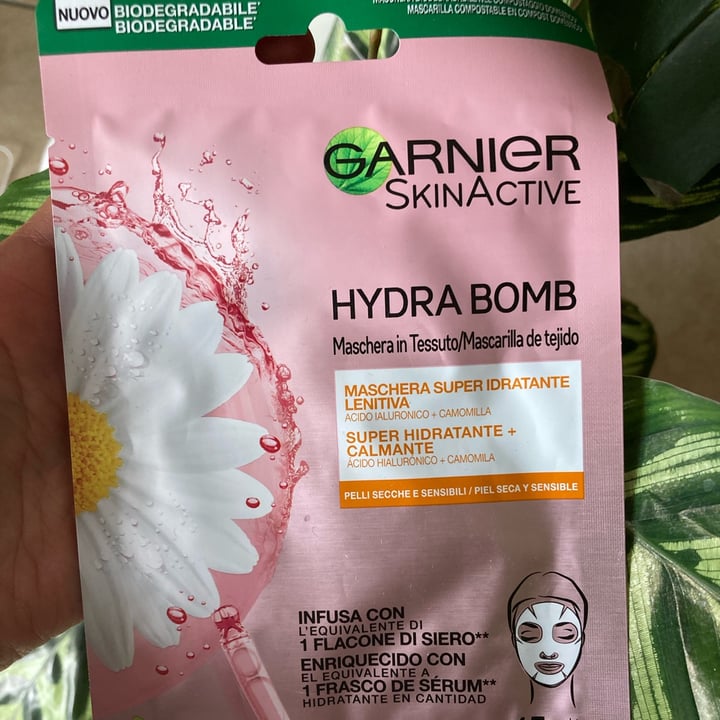 photo of Garnier Hydra Bomb Maschera In Tessuto Super Idratante/Lenitiva shared by @soleiljaune on  23 Apr 2022 - review