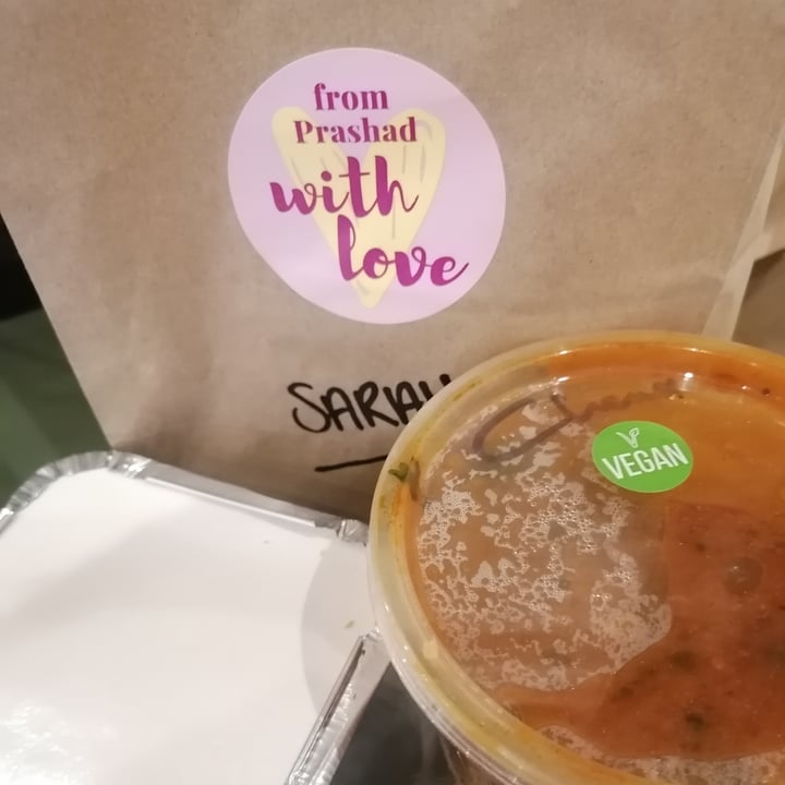 photo of Prashad Café (Kloof Street) Chana masala shared by @twohappyrescuemutts on  15 Oct 2021 - review