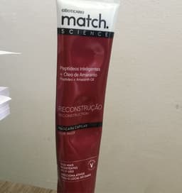 Creme Restaurador Match Boticário Vegano