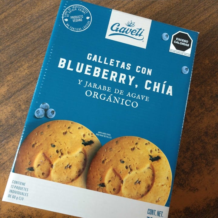 photo of Gaveti Galletas Con Blueberry Y Chía shared by @vndrgvnd on  05 Jun 2021 - review