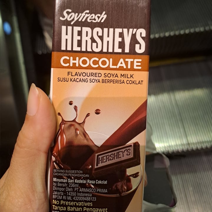 photo of Hershey's Chocolate Soy Milk shared by @huggsbabies on  09 Oct 2022 - review