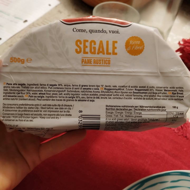 photo of DailyBread Pane di segale shared by @lussiruggeri on  23 Mar 2022 - review